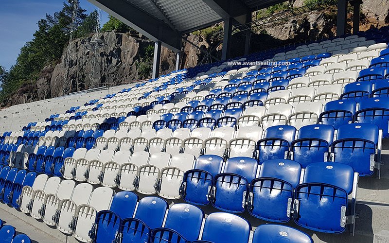avant seating Bjønnes stadion Arendal Norway 2 wm