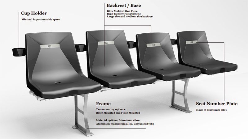 Avant Diamond One-Piece Seat
