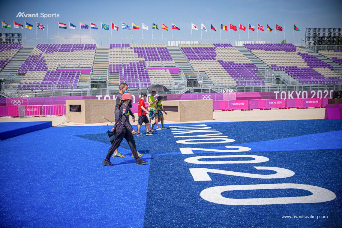 Tokyo Olympic Metal Grandstand