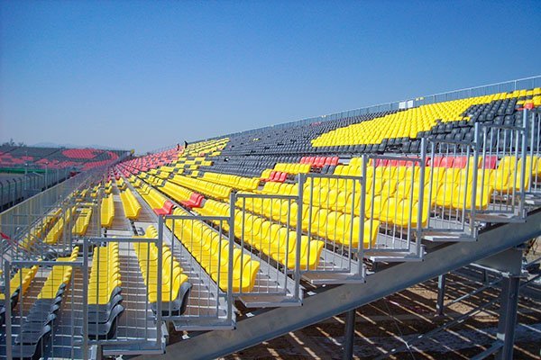 bleacher seating